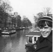 Tony Cius in Amsterdam, mid-1960s.