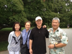 John and Vivian, Peter and Bing, New Jersey 2014.