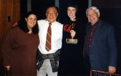 Megan Dillingham at the Kennedy Center in Washington, DC, April 1999.