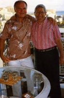 Leigh Wright and Grant Goodman in Hawaii, mid-1980s.
