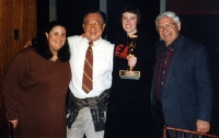 Megan Dillingham at the Kennedy Center in Washington, DC, April 1999. 