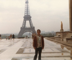 Paul in Paris, late 1970s.