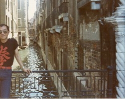 Paul in Venice, July 1983.