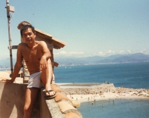 Paul in Cap D'Antibes, June 1981.