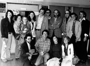 Part of the CONPERSONAS cast and crew which went to the Kennedy Center in 1976.
