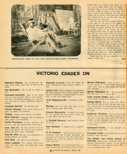 Inside Story on Edades, Page 20.