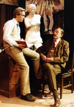 Craig Swanson and Amby Saricks in the 1980 Lawrence production.