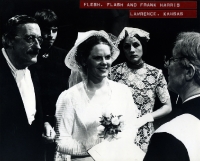 Old Franks second wedding, in the 1980 Lawrence production.