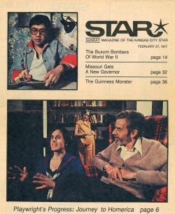 Kansas City Star Magazine Cover Story by John Bush Jones, Feb. 27, 1977.