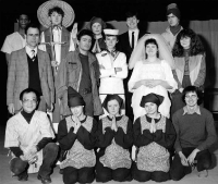 Cast photo of 1983 Leicester production.