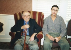 Ed Grier and Alan Newton, December 7, 2001.