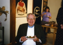 Ed Grier at one of Paul's parties, late 1980s.