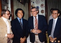 Yochan at Castle Tea Room party, 1980.