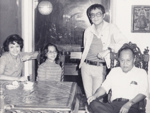 Frankie Jose in Lawrence, 1977.