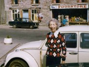 Grant Goodman's mother Elaine in Ireland, 1975.