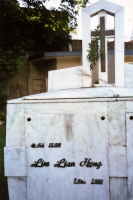Another view of Pop's tomb at Manila Memorial Park.