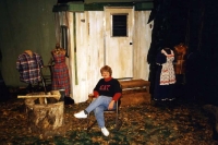 Kaye Miller designed and built the set for Topple the World, 1995. 