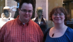 Zac and Mary Boatright in Washington DC on July 4, 2009.