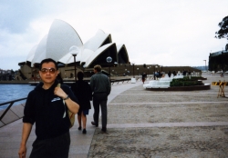 Paul in Sydney, early 1990s.