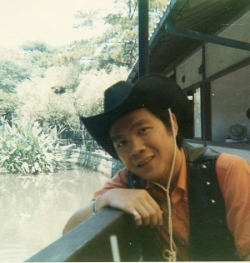 Paul in Kamakura, Japan, Sept. 1970