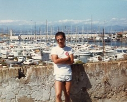 Paul in Cap d'Antibes, June 1981.
