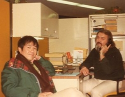 Paul and David Cook, early 1980s.