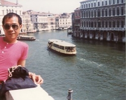 Paul in Venice, July 1983.