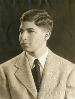 Grant at Princeton University, 1942.