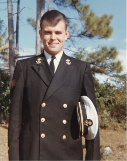 Tony Cius in uniform, January 1963.