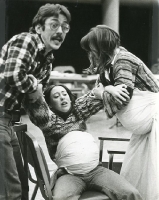 Act Three in rehearsal.