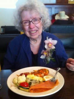 Mary Davidson on Mother's Day.