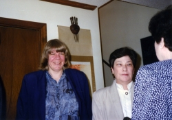 MJ McLendon and Betty Campbell at one of Paul's parties.