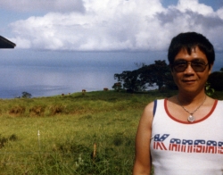 Paul at Clinton Lake, late 1970s.