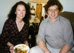 Sue and Tom Lorenz at one of Paul's parties.