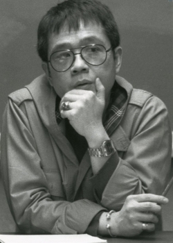 Paul in publicity photo for WOEMAN, 1979.