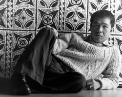Paul again with the tapa cloth.