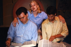 Publicity shot for Victim Art by Laura Graham, 1998.