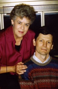 Shirley Rea and Karl Ramberg in Two from the Hurt, 1989.