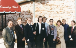 Paul takes a group to the William Inge Festival in Independence, KS in mid-1990s.