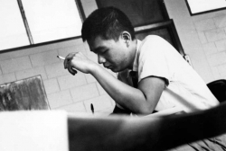 Yet another view of Paul at his PAC office in Makati, 1968.