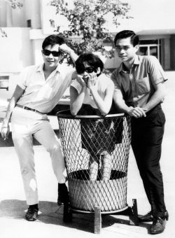 Paul at Luneta Park with fellow copywriters from J. Walter Thompson Co., 1964.