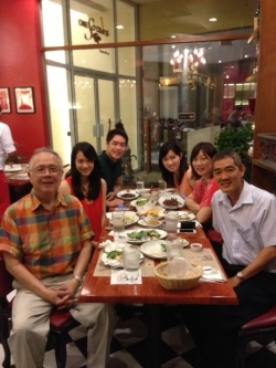 With Yulo Family, May 2013