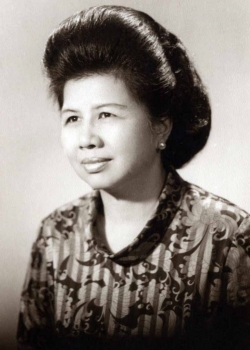 Mom in studio, late 1960s.