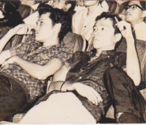 With Jolico Cuadra, mid-1960s.