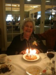 Ilse Steinhardt's 95th birthday.