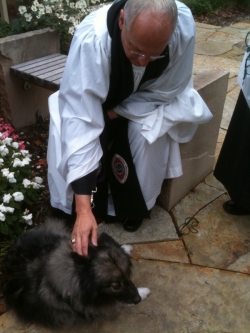 MyKee getting blessed on 11 October 2009