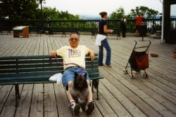 Paul with MyKee in South Dakota.