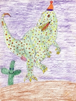 Drawing by John William in prison, 1990.
